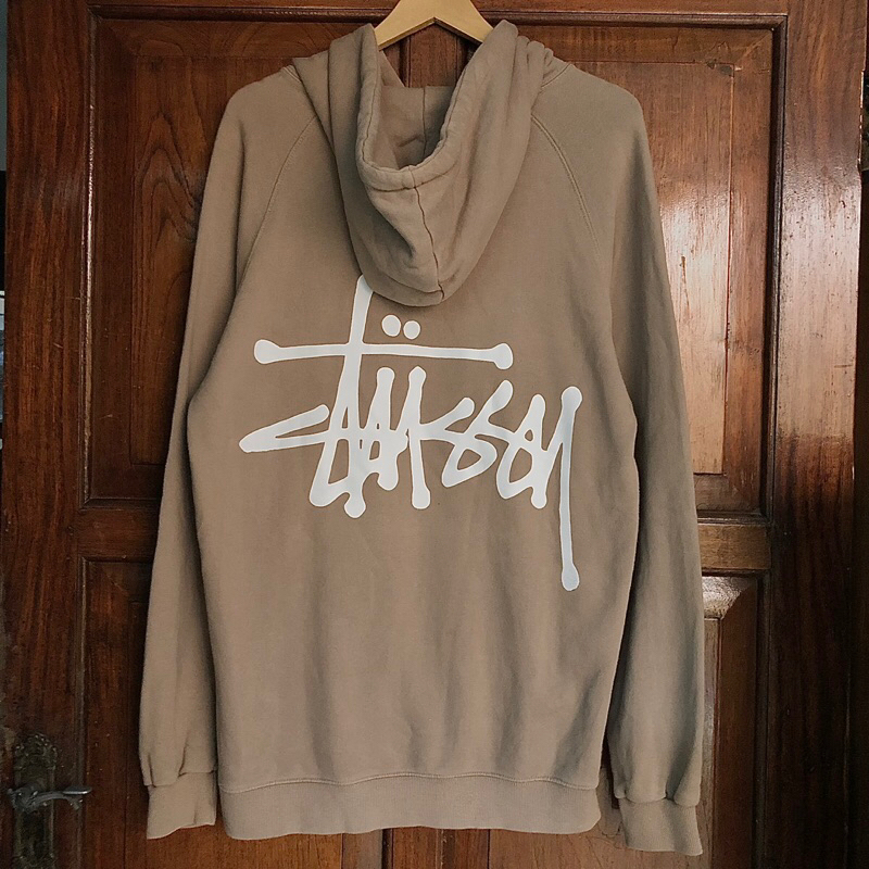 Stussy Hoodie Basic - Brown