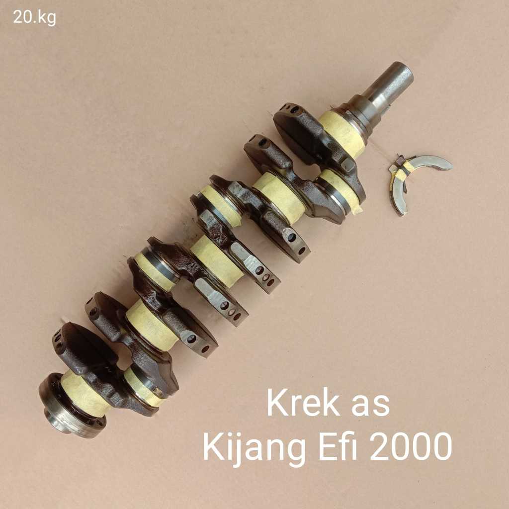 kruk krek as crankshaft toyota kijang 2000cc 1RZ std ori copotan