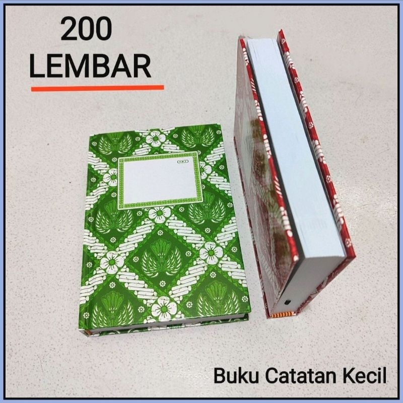 

1 Pcs Buku Oktavo 200 Lembar / Buku Kecil