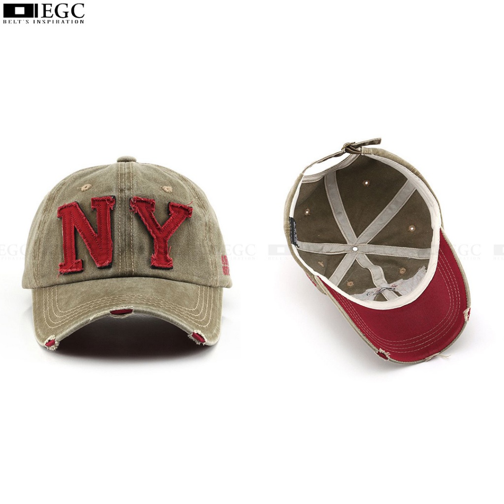 CUCI GUDANG Topi Baseball Logo NY / Baseball Hat NY Logo / Topi Bisbol - H-496 NY **