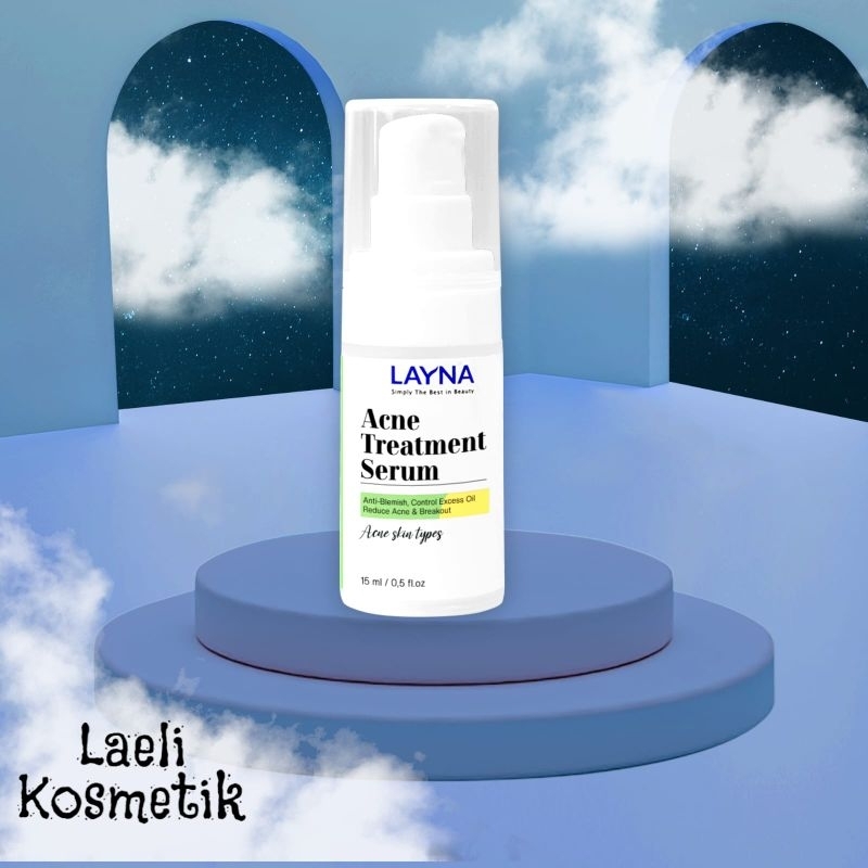 Free Gift | LAYNA ACNE TREATMENT SERUM BIO ACNE SERUM | SERUM JERAWAT LAYNA