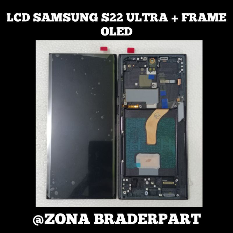 LCD SAMSUNG S22 ULTRA + FRAME OLED / TICTOC