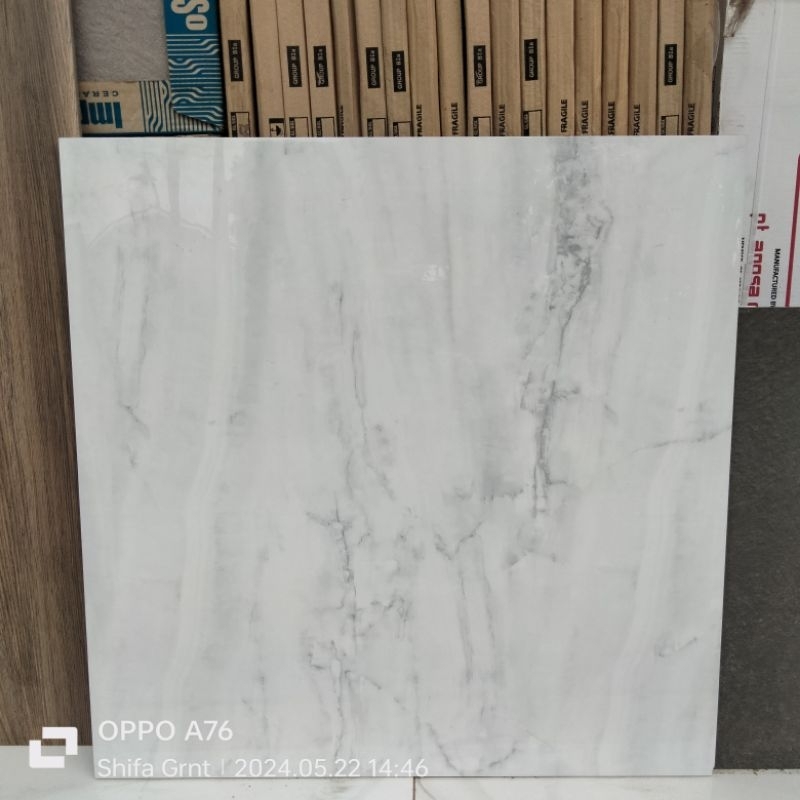 Granit lantai 80x80.White Losa/indogress