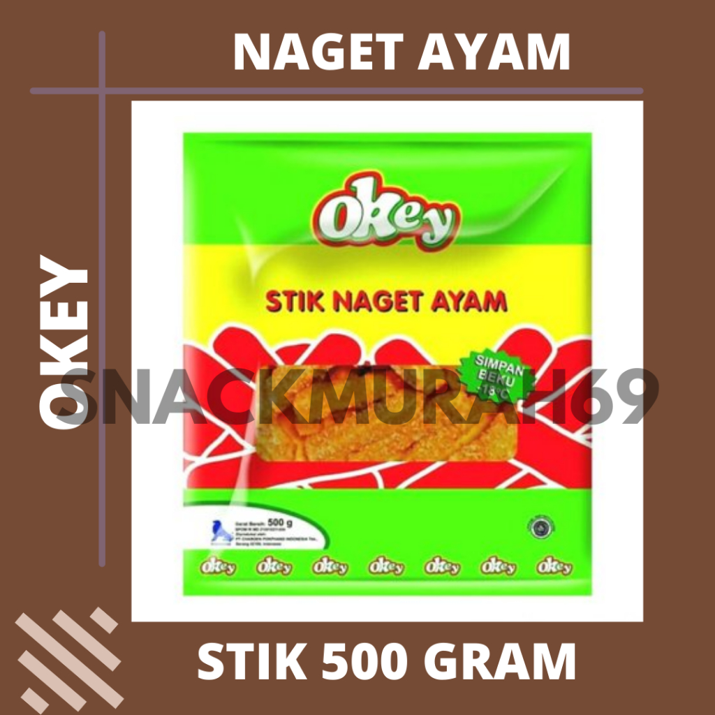 

Okey Nugget Ayam Stick 500 gram Termurah