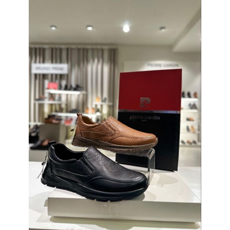 SEPATU FANTOFEL KULIT PRIA PIERRE CARDIN ORIGINAL