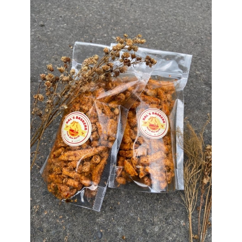 

Basreng Nal's (100, GRAM, 250 GRAM ) - ORIGINAL, PEDAS DAUN JERUK, PEDAS ASIN