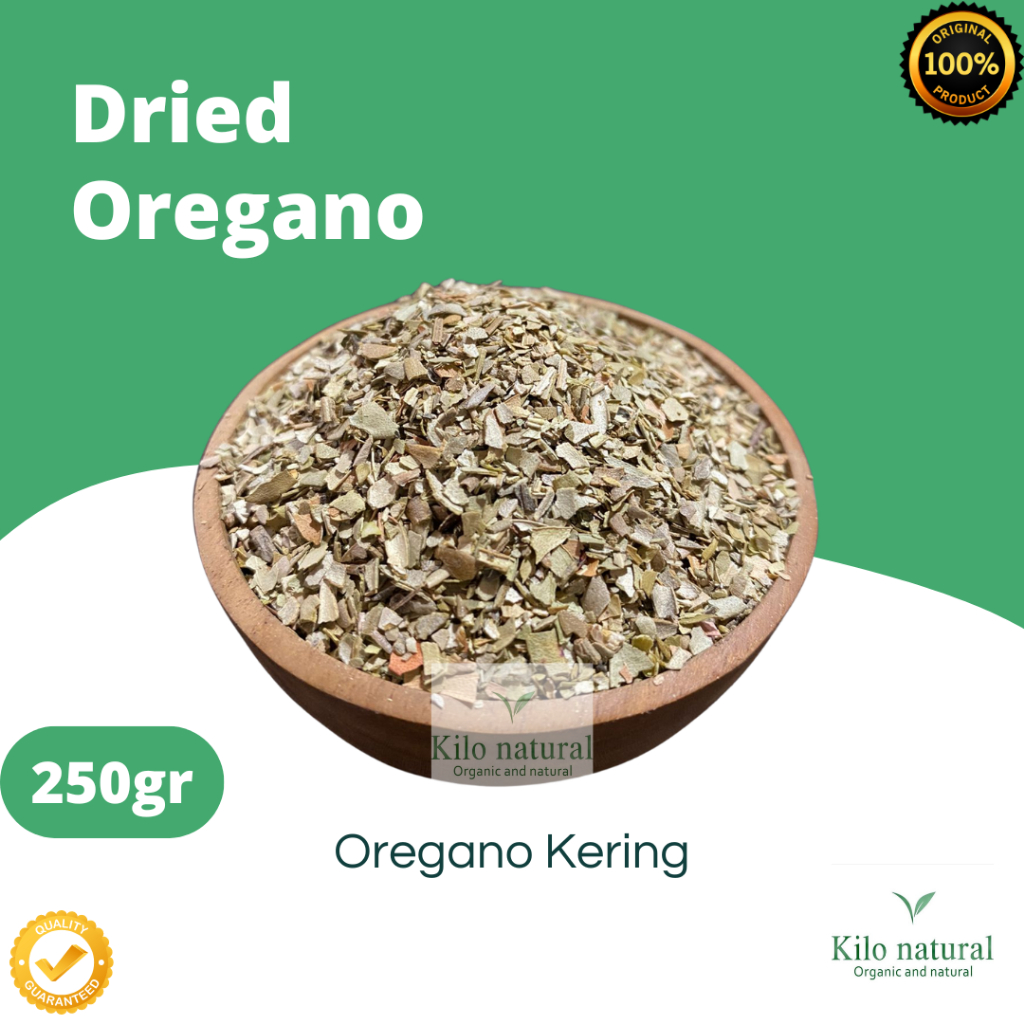 

Oregano Kering 250gr / Dried Oregano Leaves 250gram