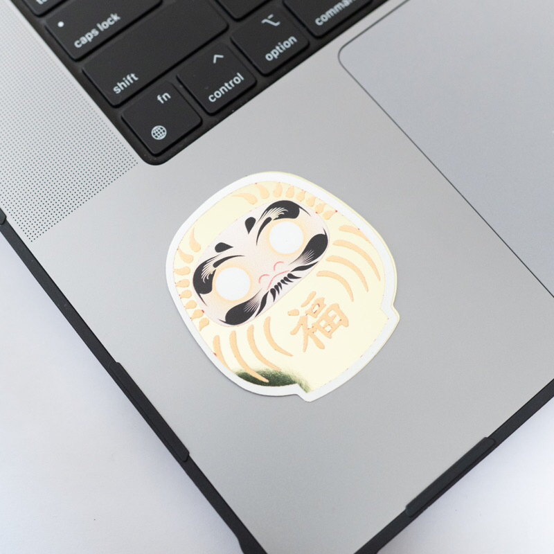

Sticker tempel gold premium daruma japan