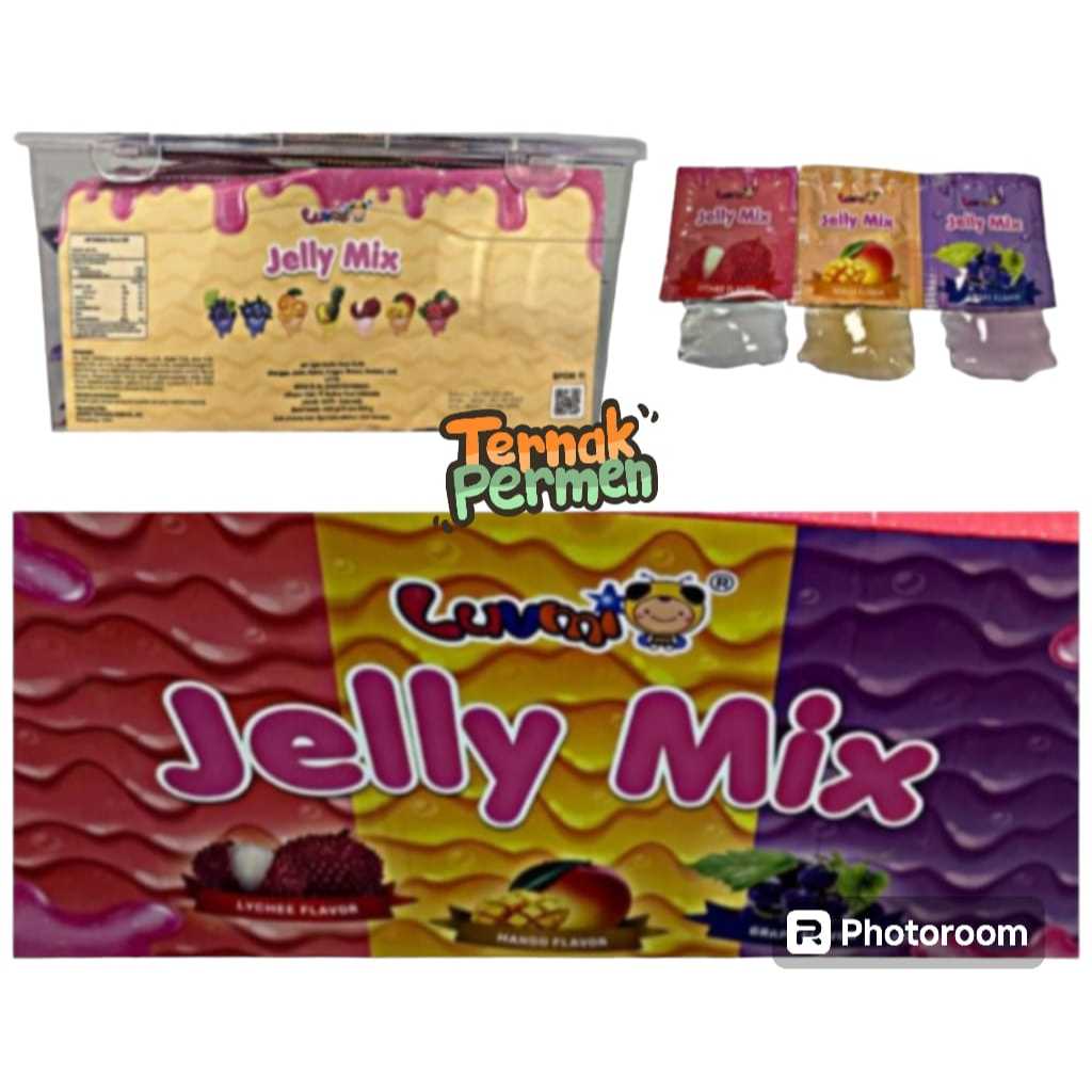 

JELLY MIX ISI 30 PCS LUVMI ANEKA RASA BUAH