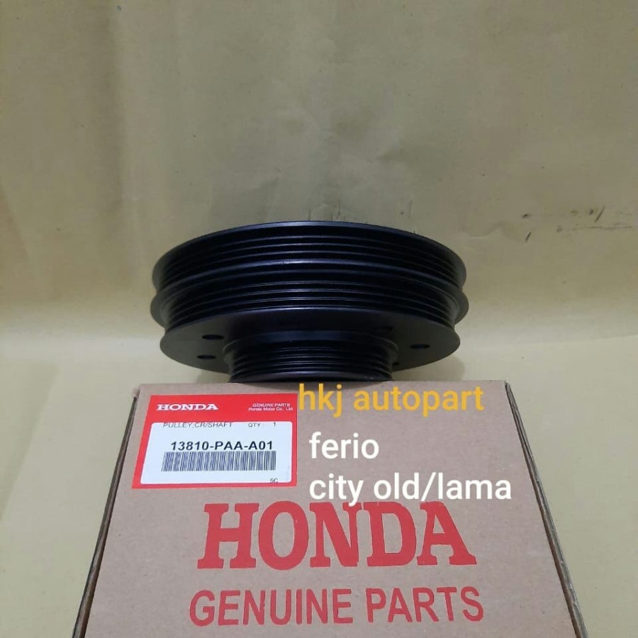 Poli puli ker as pully kruk as pulley crankshaft honda ferio city OEM