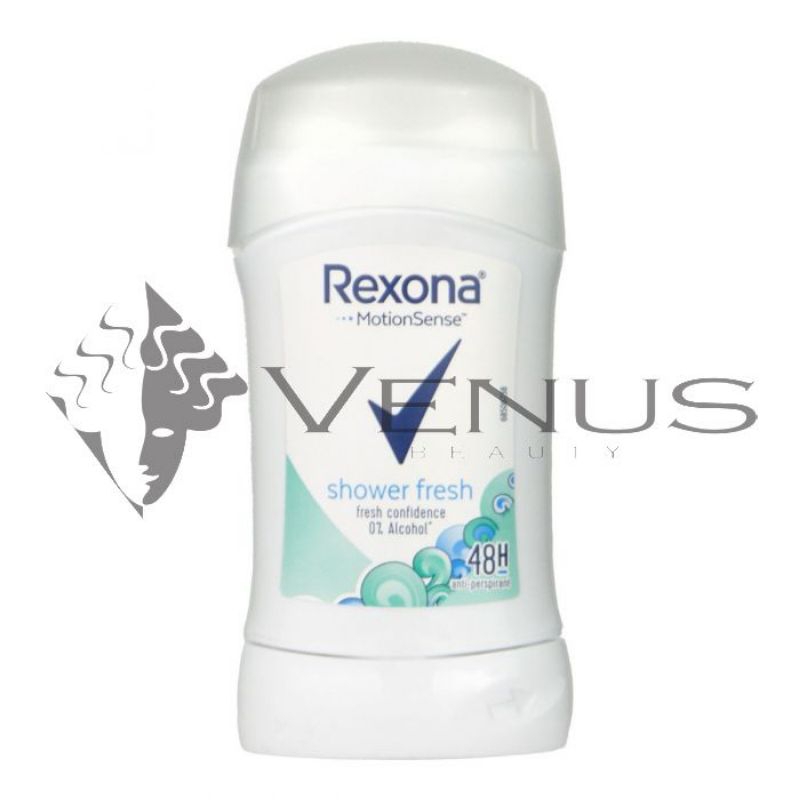 BEST Rexona Deodorant Stick 40gr Women Antibacterial + Invisible, Shower Fresh