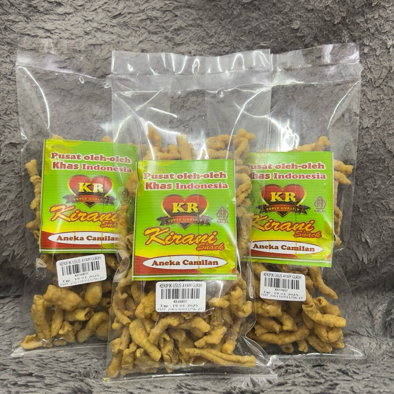 

KERIPIK USUS AYAM CRISPY GURIH DAN ENAK