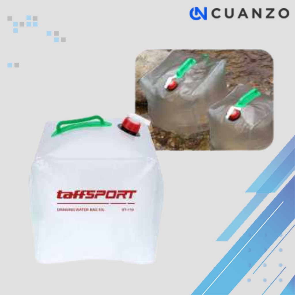 Kantong Air Portable Camping Water Storage 10L / Jerigen Kantong Air Lipat Galon BPA Free Water Bag 