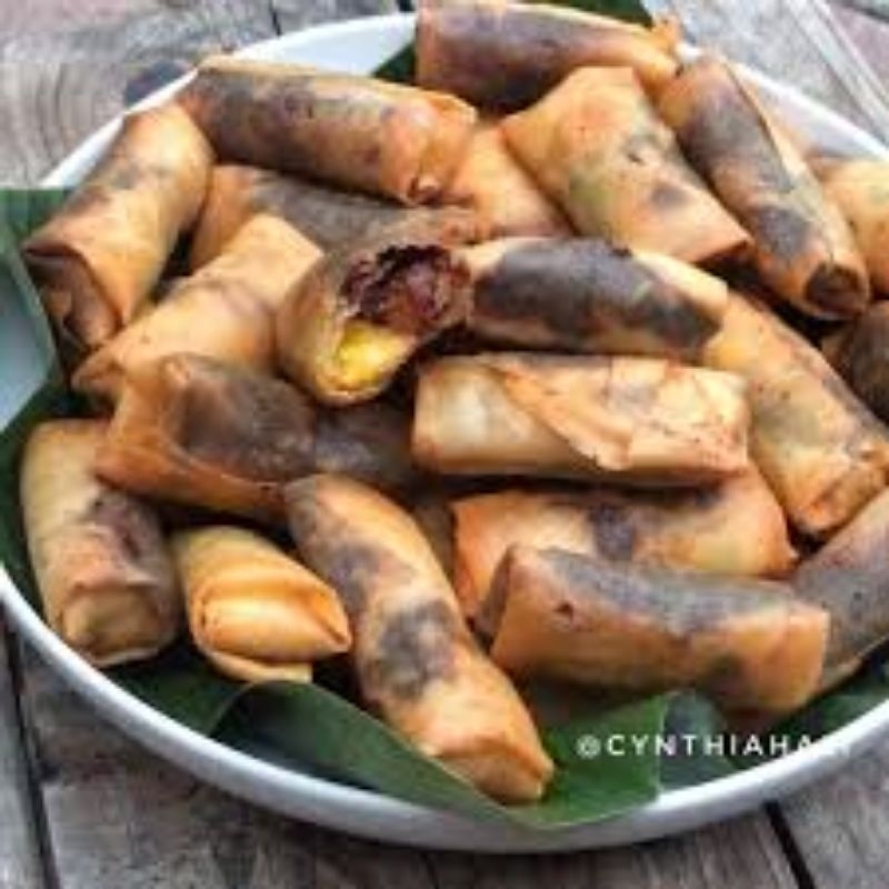 

Lumpia Pisang Keju Cokelat Makanan Frozen (200 - 250 gr)
