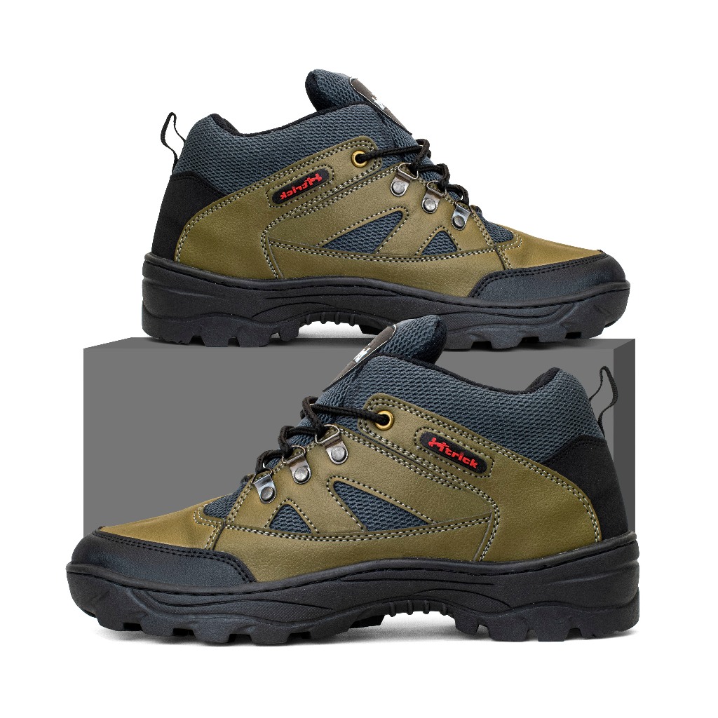 Sepatu Pria Boot Htrick HG-23 // Sepatu Gunung Luar Negeri // Sepatu Tracking