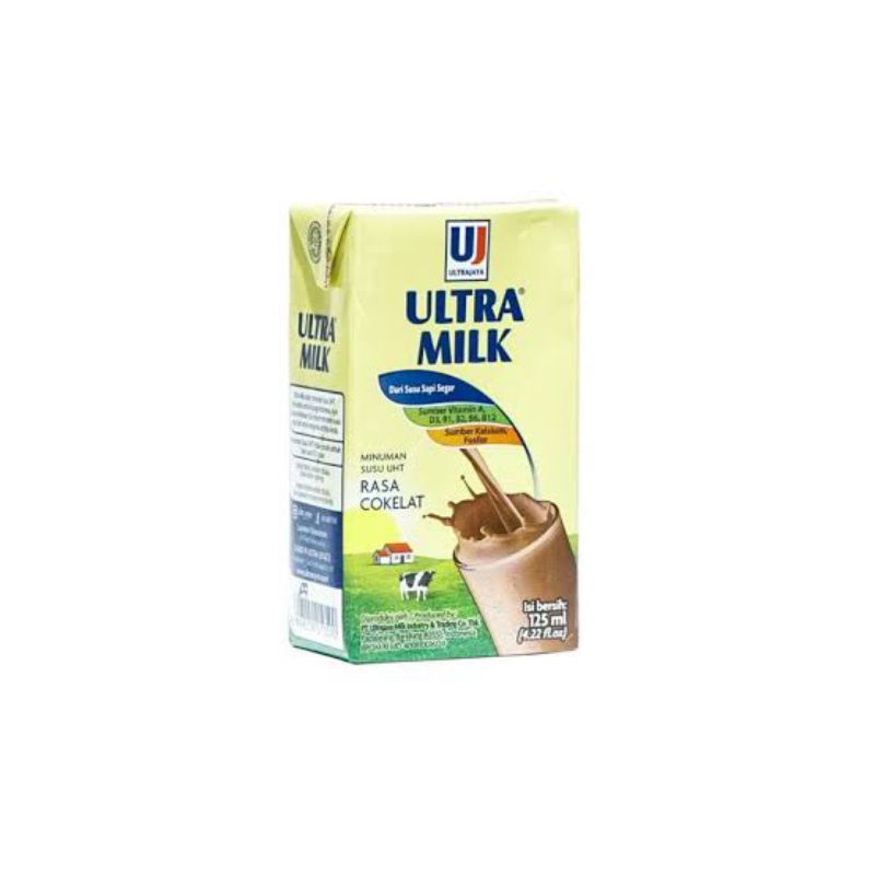 

ultra milk coklat 125ml