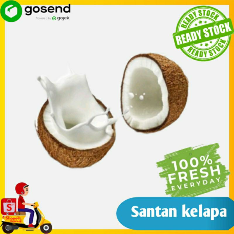 

Santan Asli Kelapa segar - sayur segar - Tukang Sayur Palembang