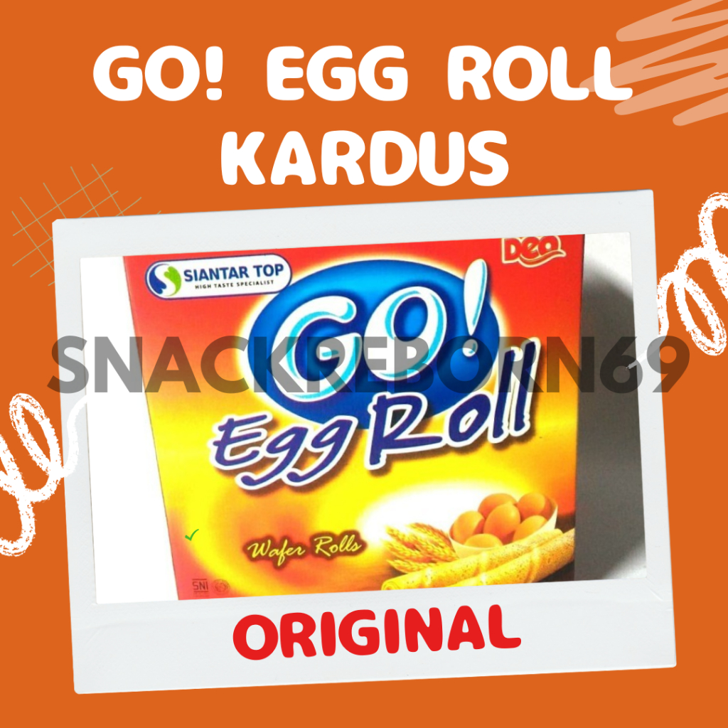 

Go Egg Roll Box 10 gram Isi 24 Pcs