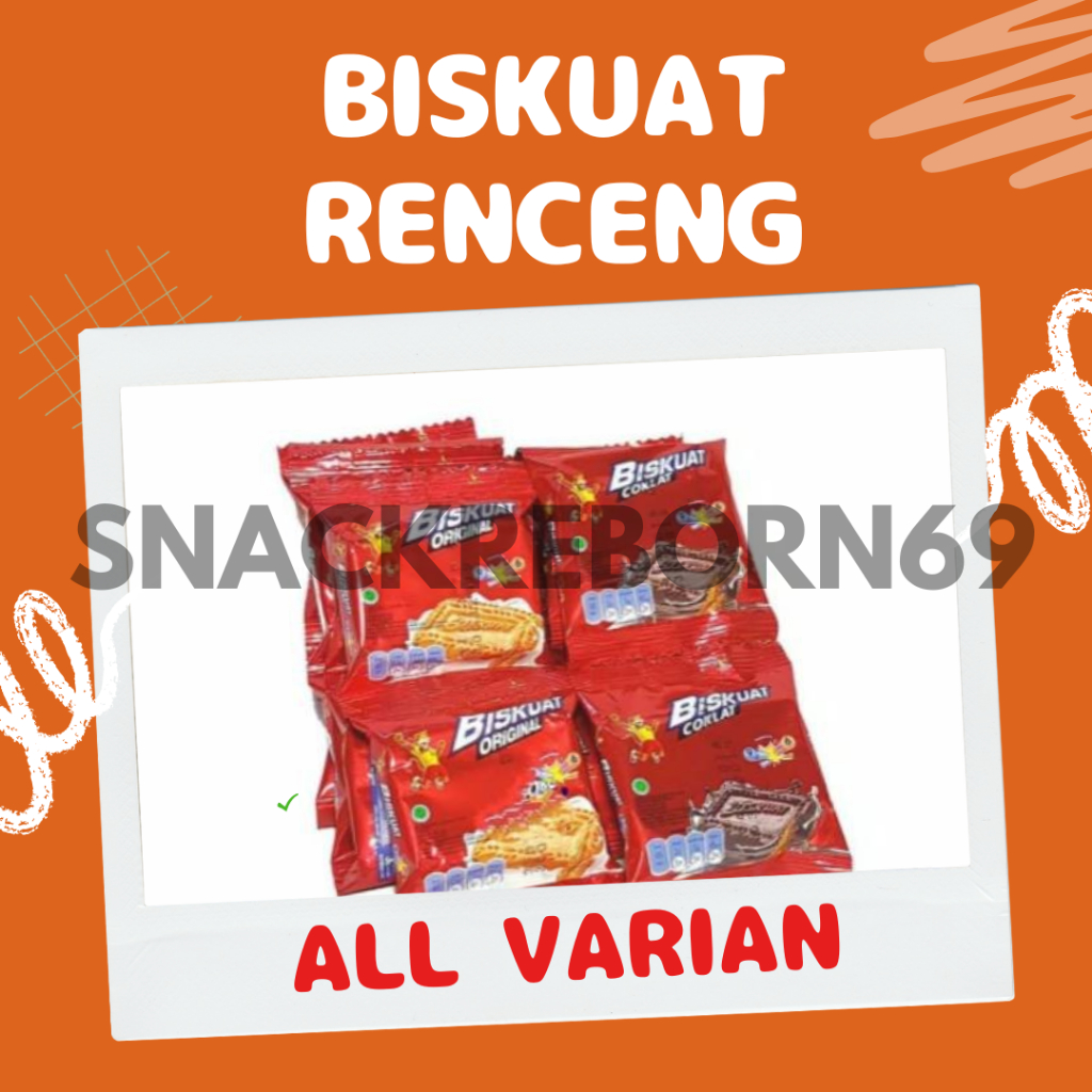 

Biskuat Renceng 10 gram Isi 10 Pcs