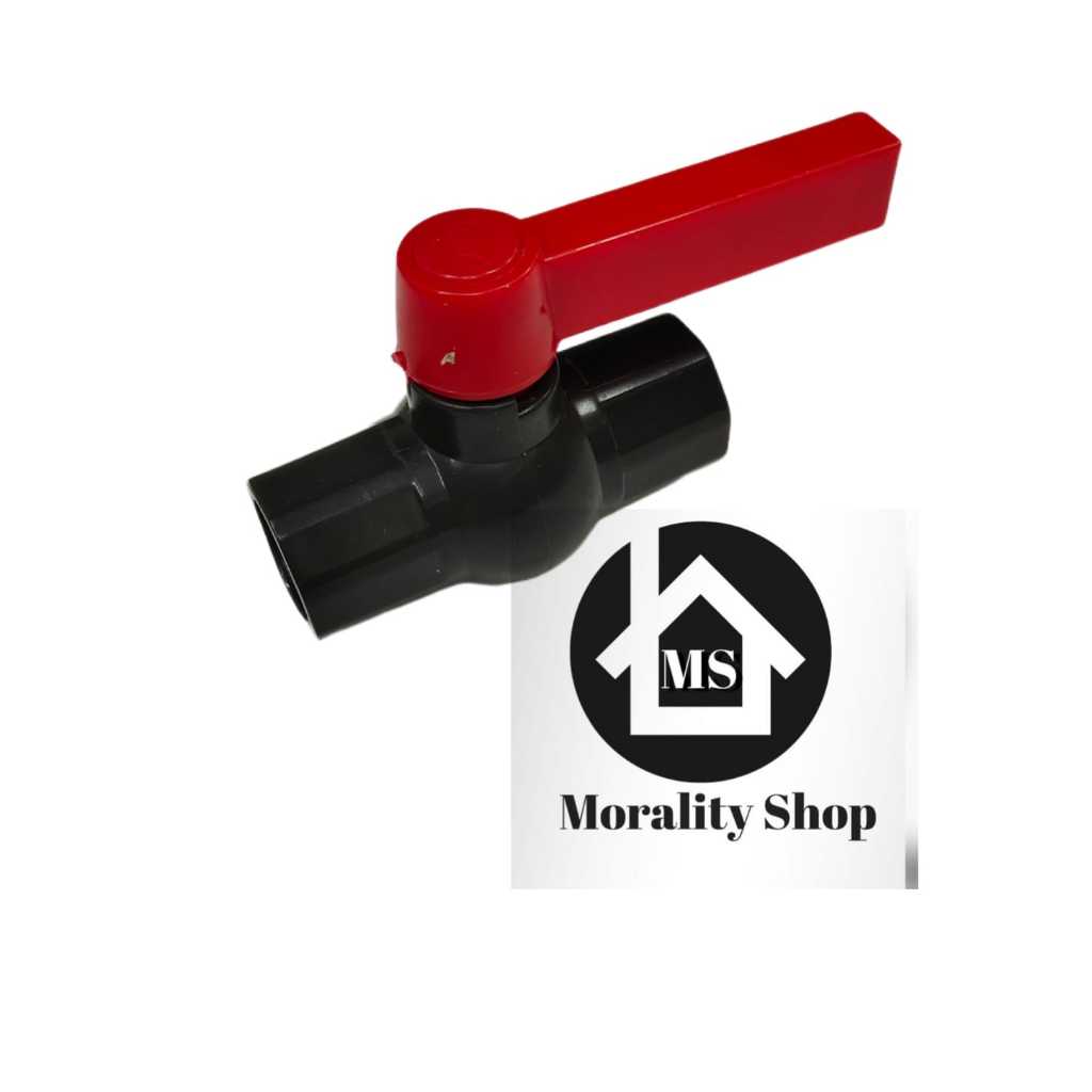 Stop Kran air Ballvalve Drat 1/2 inch - 3/4 inch sambungan pipa air