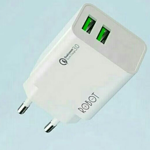 Adaptor charger Robot Dual Port