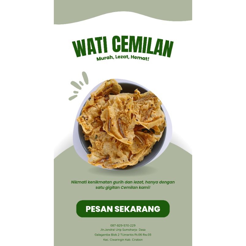 

Peyek Ikan Teri 250g