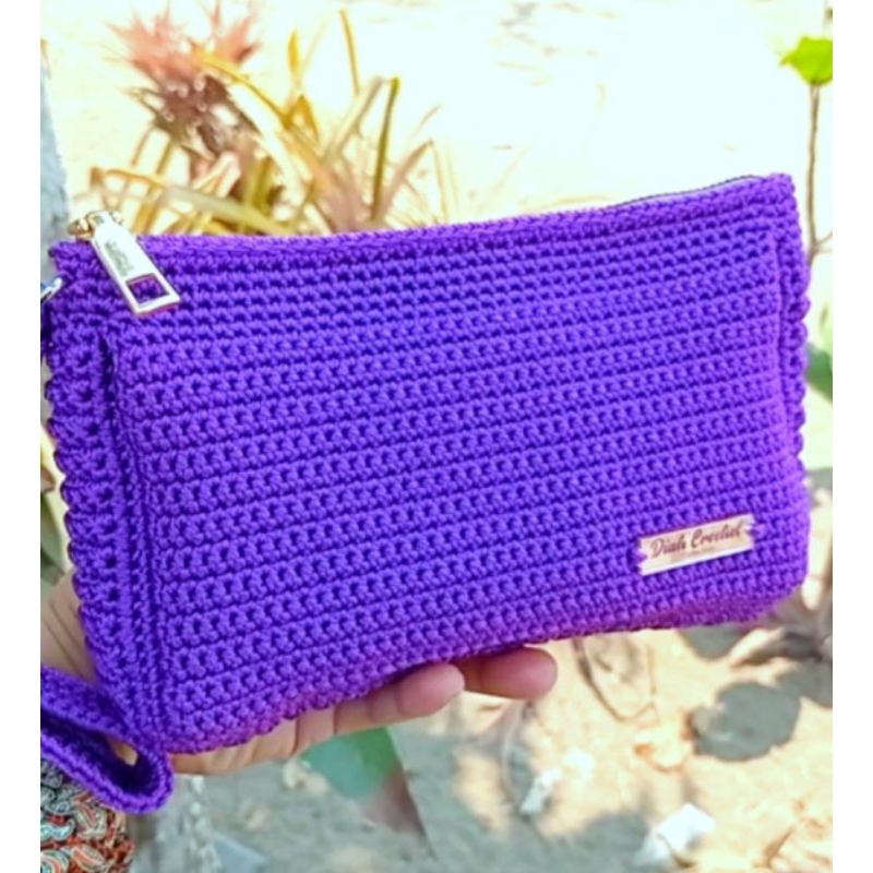 dompet hp rajut dompet hp rajut viral dompet rajut handmade dompet hp rajut cantik warna custom,size