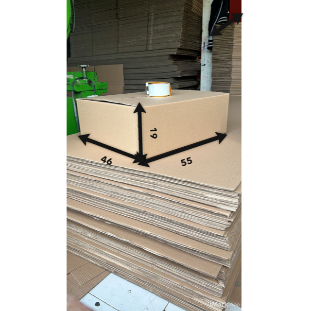 

Kardus box baru uk 55x46x19