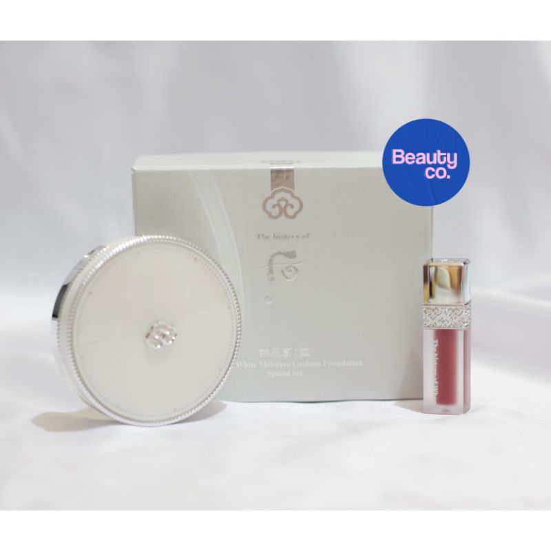 The History of Whoo Gongjinhyang Seol Radiant White Moisture Cushion Foundation Set
