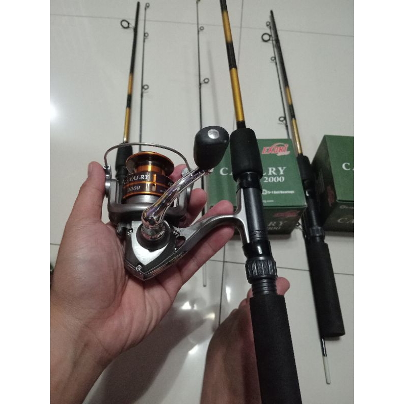 satu set alat pancing