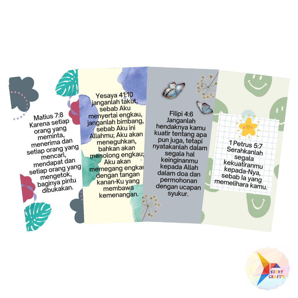 

Storycraftsid Pembatas Buku - Tema Ayat Emas Alkitab Kekuatan Dan Pengharapan Motivasi Hidup