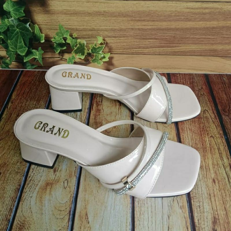 CLM sndal wanita m02 tinggi hak 5cm