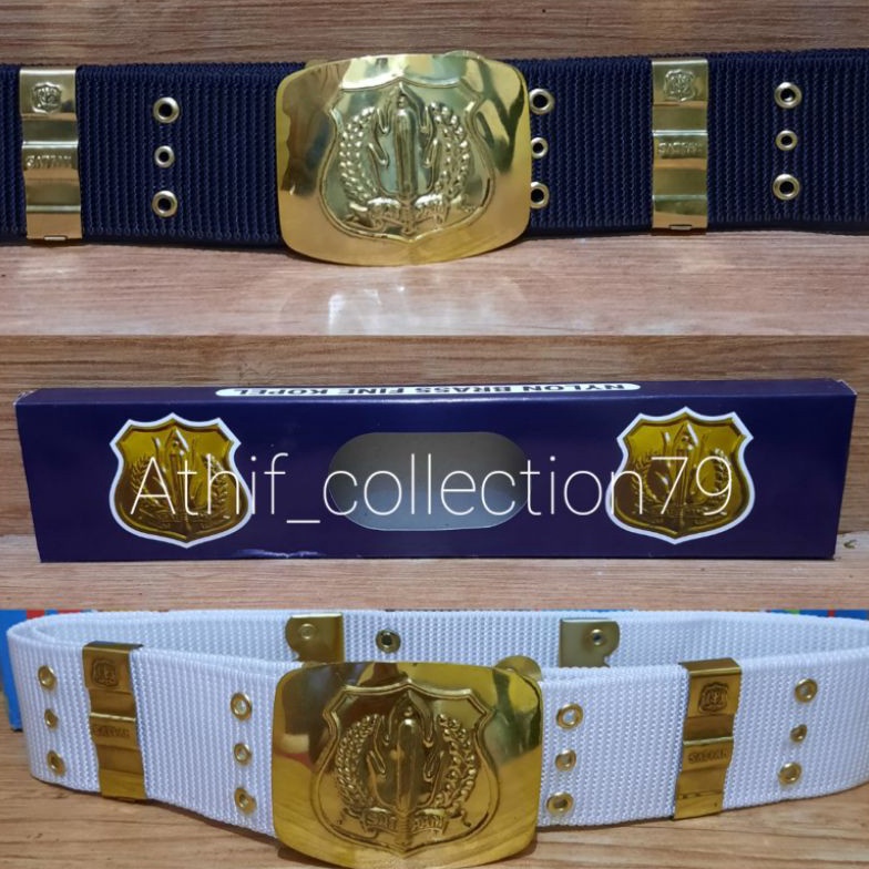 ART W34I Ikat Pinggang Satpam Security Kopel Satpam Security Tebal Panjang 15cm