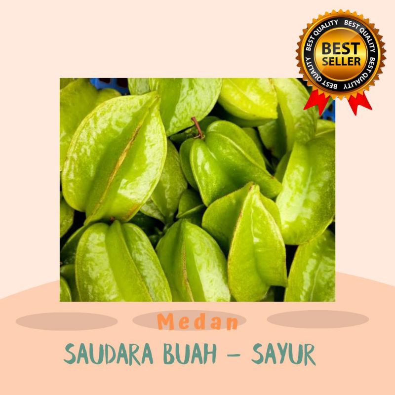 

BELIMBING SEGAR MEDAN 1 KG [READY SETIAP HARI BERAPAPUN BANYAKNYA]