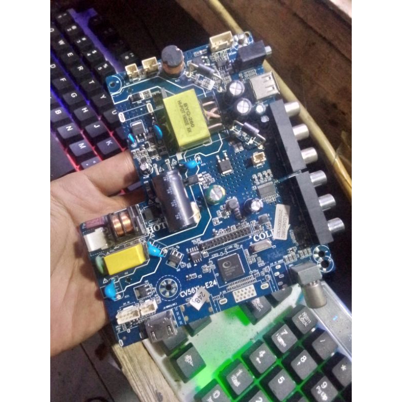 MB MAINBOARD TV LED POLYTRON PLD 24D1852 - MB TV POLYTRON PLD 24D1852 - PLD24D1852