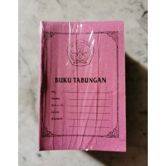 

ART V4M8 buku tabungan 1 pk isi 1 buku