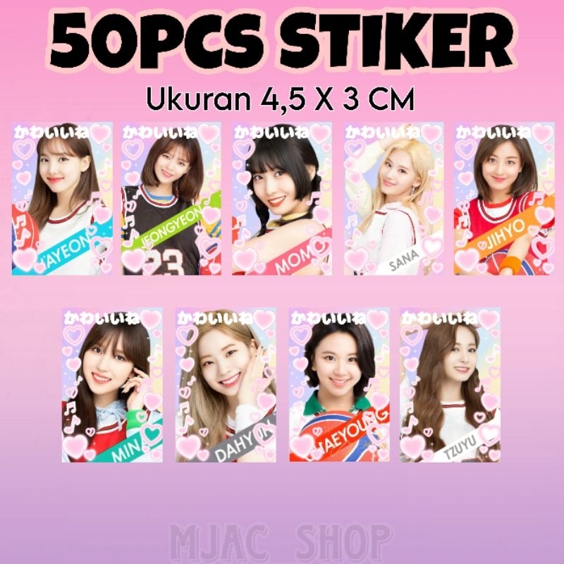 

[50pcs] STIKER TWICE FOR FREEBIES | STIKER TWICE | STIKER KPOP TWICE | STIKER KPOP | STIKER FREEBIES | STIKER FREEBIES KPOP | TWICE | KPOP | STIKER | FREEBIES | KPOP TWICE