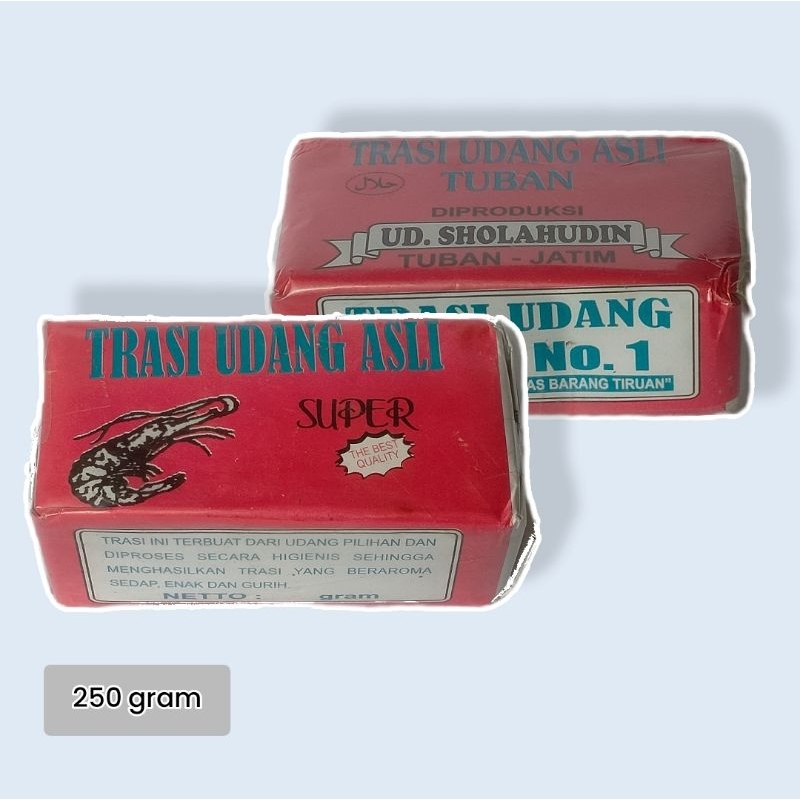 

Terasi atau Trasi Udang Asli Super Sholahudin