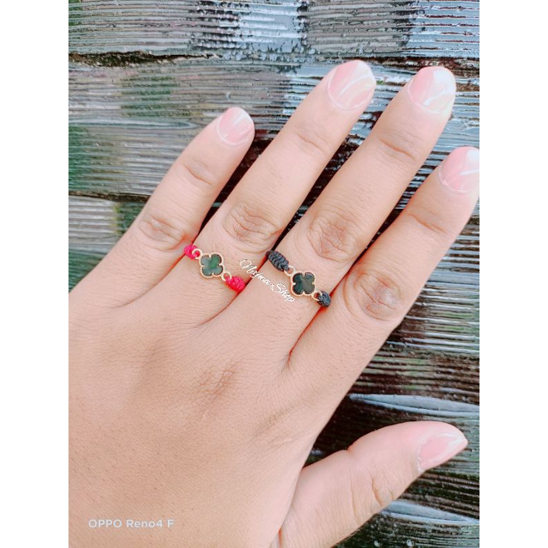 Cincin Clover Emas 02gram kadar10k ready