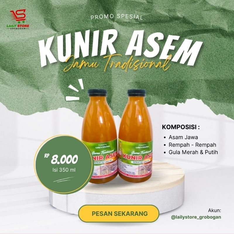 

JAMU KUNIR ASEM 350 ml (tanpa pengawet)