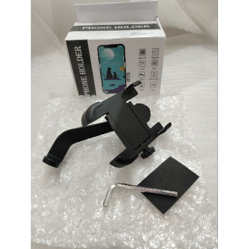 Holder Hp Clam Spion/Holder Hp Murah/Holder HP Universal/Holder HP Motor