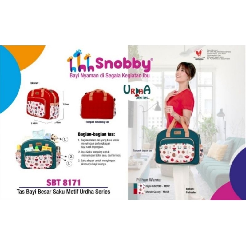 tas snobby sbt 8171 / tas bayi besar snobby