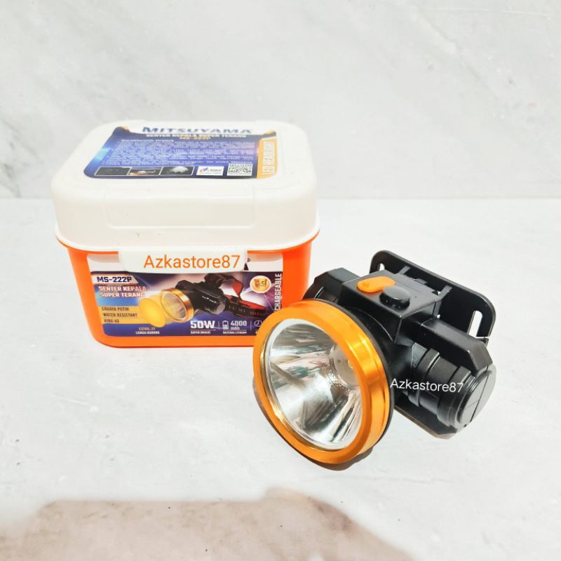 senter kepala mitsuyama ms222p 50watt senter LED senter murah