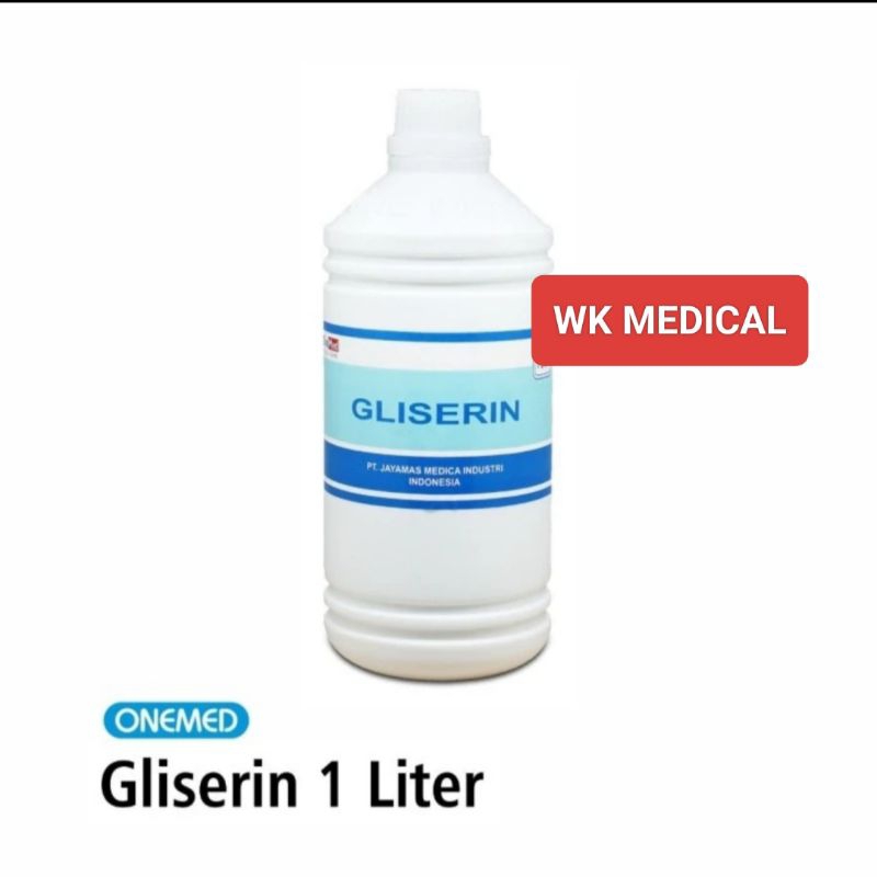 Gliserin  glycerin glycerine 1 liter onemed