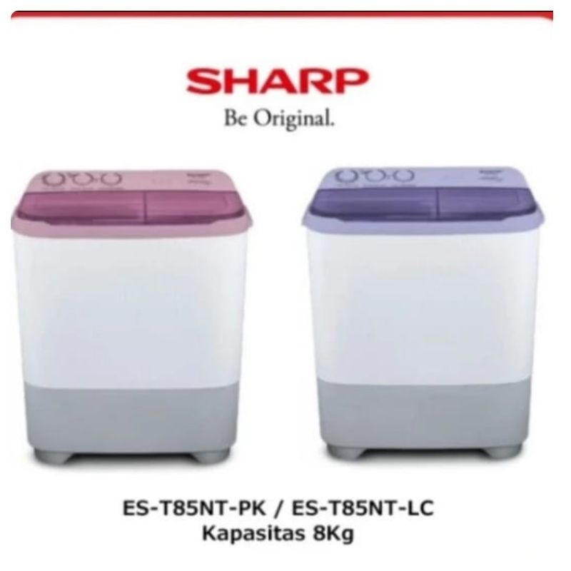 MESIN CUCI SHARP 85NT 8KG PUREMAGIC 2 | 8KG BODY BESAR