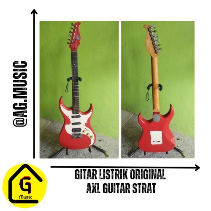 GITAR LISTRIK ORIGINAL AXL GUITAR STRAT SECOND PICKUP EMG