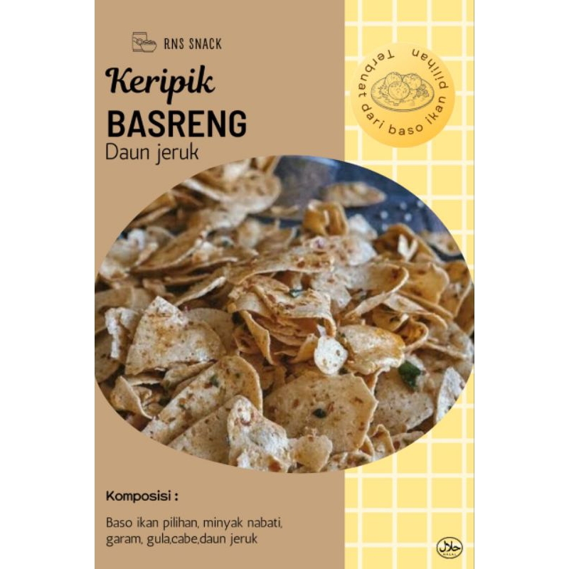 

Keripik Basreng daun jeruk by mama uled basreng viral