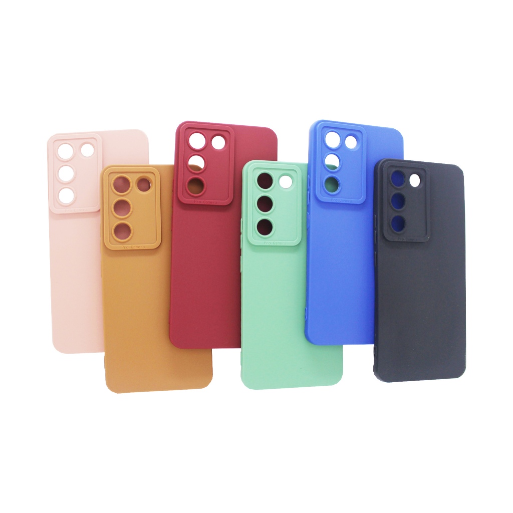 SOFTSHELL SOFTCASE PRO CAMERA EDGE CASE VI Y100 5G- 2024 = Y100 4G