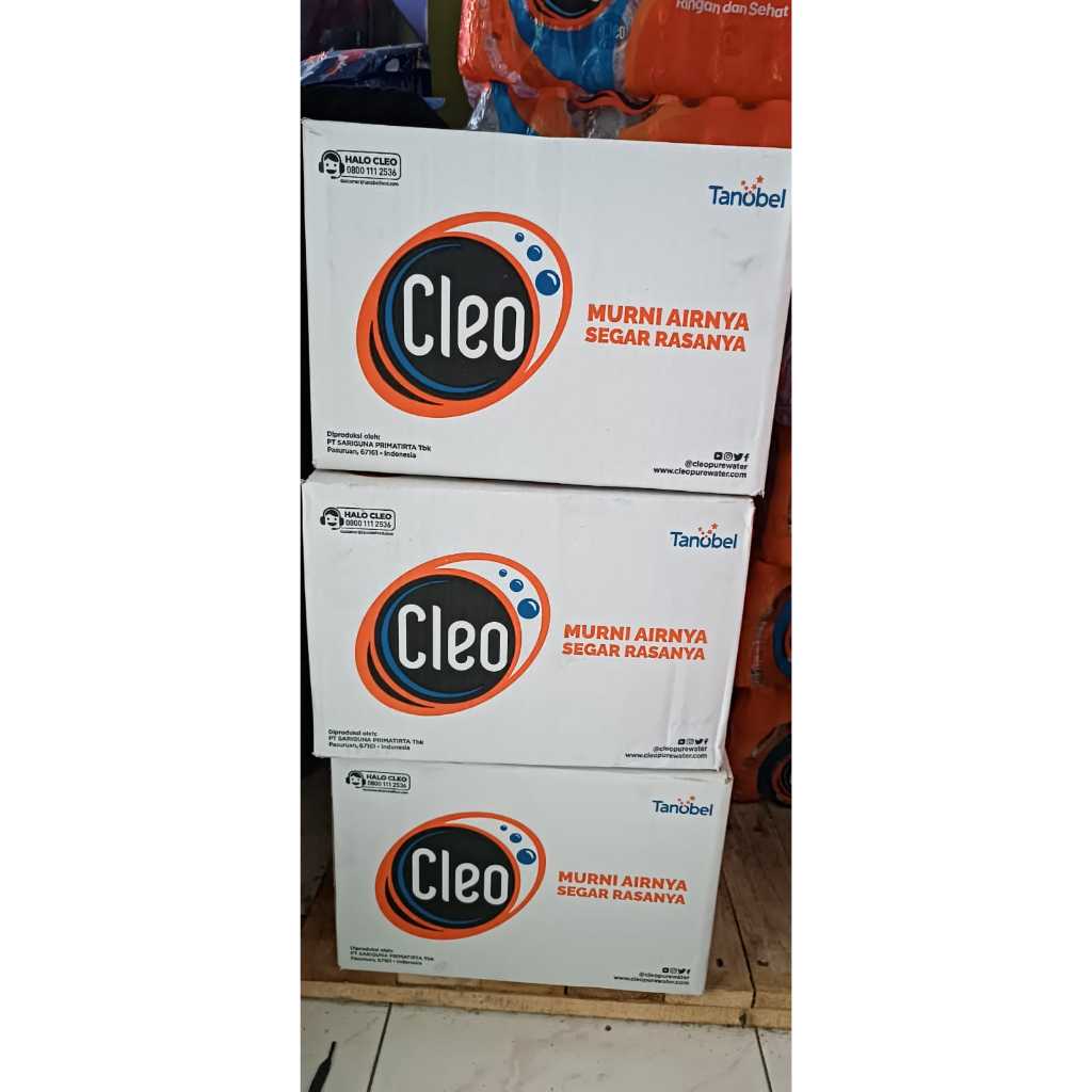 

Cleo Air Murni Cup 220 40 pcs