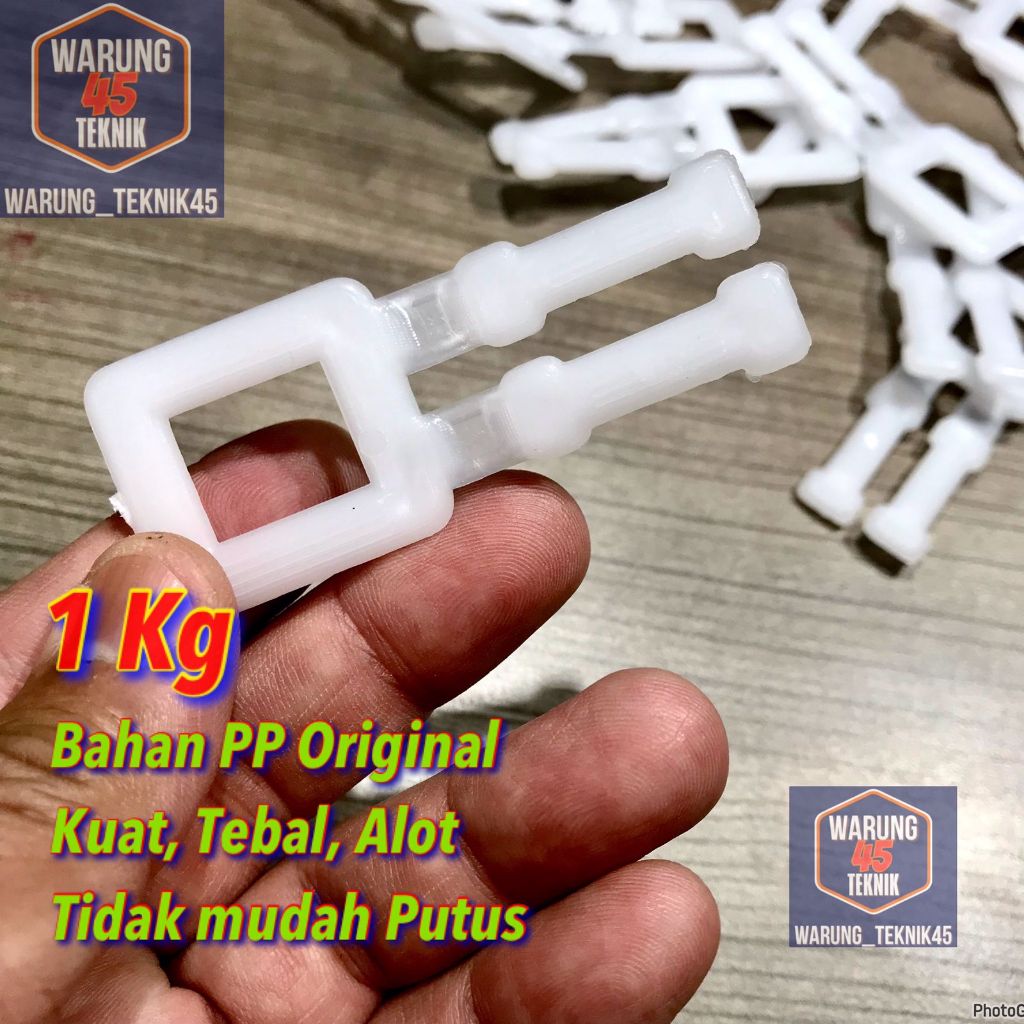 

KLEM GESPER PELASTIK KLEM SUPER STRAPING | STRAPPING BAND BESAR (BERAT 1KG)